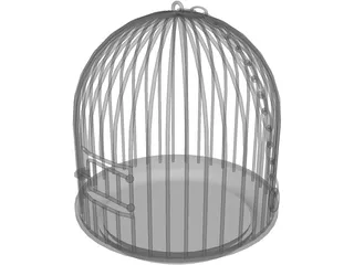 Bird Cage 3D Model