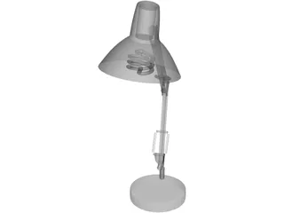 Helix Articulating Desk Lamp 3D Model