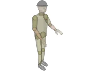 Human Operator 3D Model