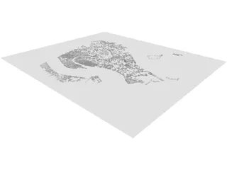 Venice City 3D Model