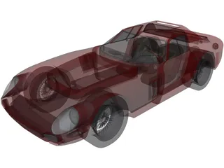 Ferrari GTO 3D Model