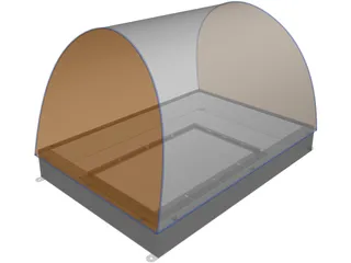 Hose Reels Pallet 3D Model