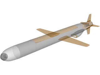 BGM-109 Tomahawk 3D Model