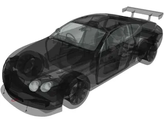 Bentley Continental (2004) 3D Model