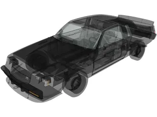 Buick Regal GNX (1987) 3D Model