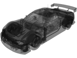 Nissan Skyline (2003) 3D Model