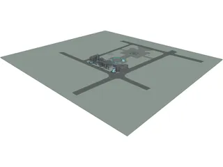Central City Building 3D Model