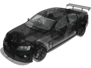 Holden HSV (2009) 3D Model