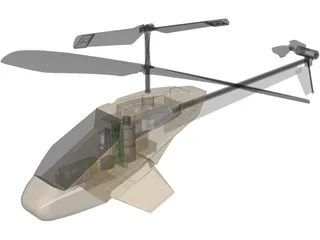 Picco Z RC Helicopter 3D Model