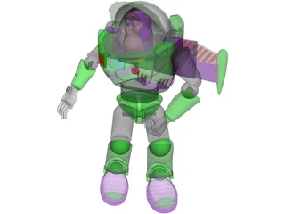 Buzz Lightyear 3D Model