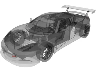 Lotus Evora 3D Model