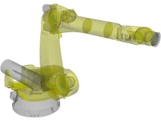 Kuka Robot KR210 3D Model