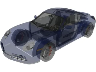 Porsche Cayman S 3D Model