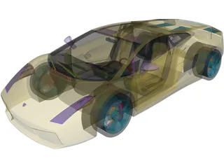 Lamborghini Gallardo 3D Model