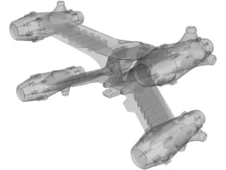 Babylon 5 Starfury 3D Model