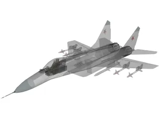 MiG-29A 3D Model