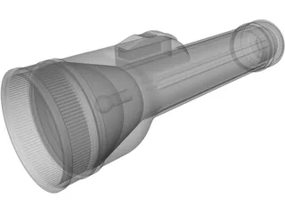 Flashlight 3D Model