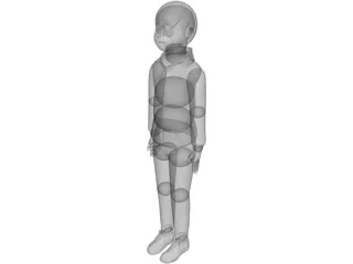 Boy 3D Model