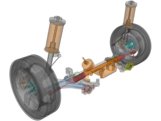 Suspension 3D Model