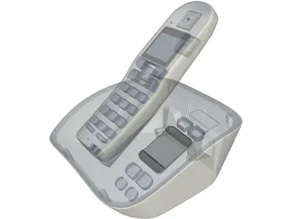 Philips N080211 Phone 3D Model