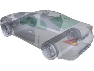 Car Concept 3D Model