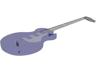 Gibson Electric Guitar 3D Model