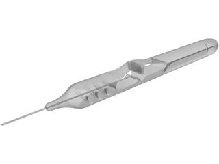 Glaucoma Implant Delivery System 3D Model