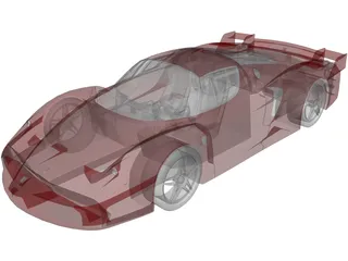 Ferrari FXX 3D Model