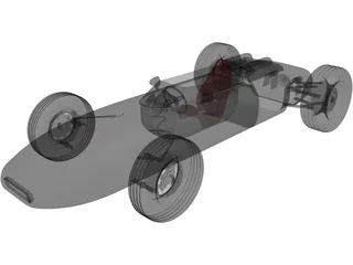 Porsche 804 F1 3D Model