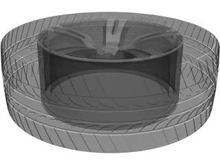 Wheel ATS 3D Model