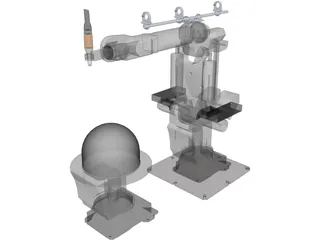 Fanuc S420iF 3D Model