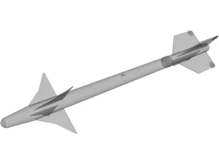 AIM-9 Sidewinder 3D Model