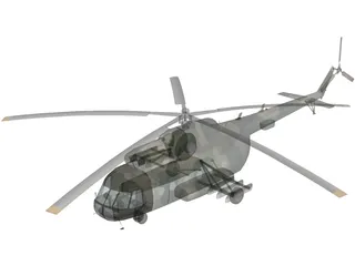 Mil Mi-8 Hip 3D Model