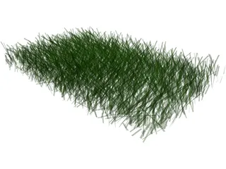 Grass Block 3D Model