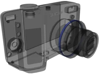 Samsung s1050 Camera 3D Model