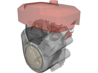 Engine Vanguard 356400 3D Model