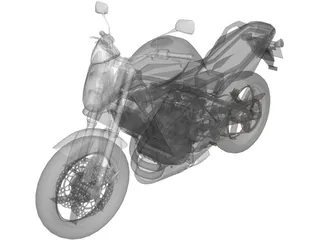 Kawasaki ER-7 3D Model