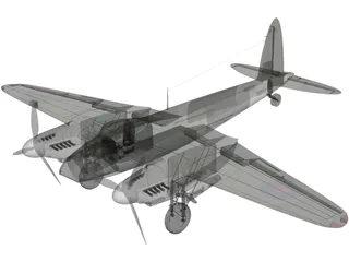 de Havilland DH.98 Mosquito 3D Model