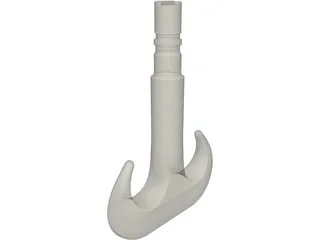 Crane Hook GD80 3D Model
