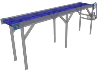 Conveyor Belt 3D Model