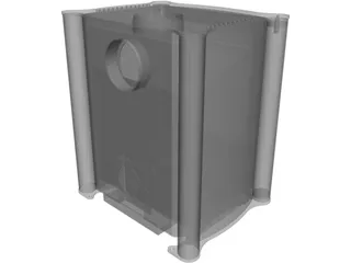 Firebelly FB1 Wood Burning Stove 3D Model