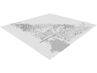 Seattle City 3D Model