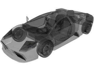 Lamborghini Murcielago 3D Model