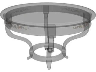 Coffee Table Arredamenti 3D Model
