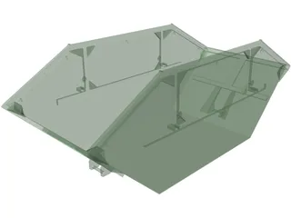 Debris Container 4500 lt 3D Model