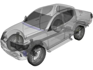 Mitsubishi Triton 3D Model