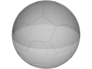 Soccer Ball 3D Model