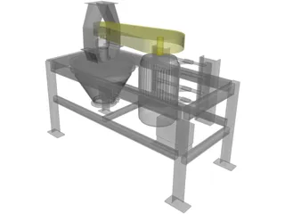 Sturtevant Mill 3D Model