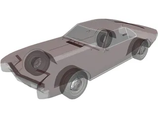 Oldsmobile Toronado (1966) 3D Model