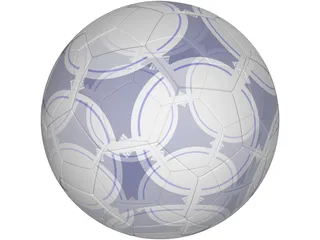 Soccer Ball Adidas (FIFA) 3D Model